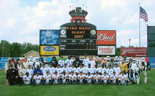 Illustration for article titled Minor League Mascots, Assemble! (Um, Except For The Duck)